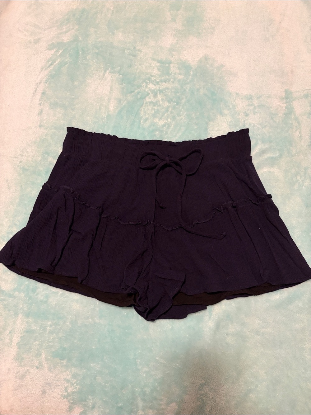 Navy Lined Shorts from Altar’d State